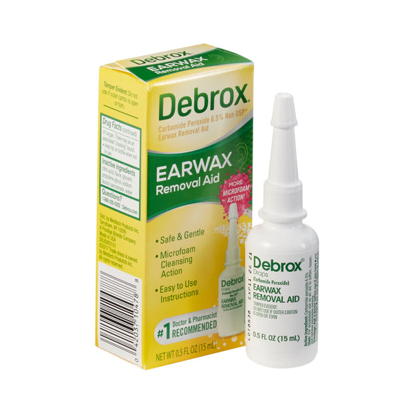 Debrox® Ear Wax Remover 0.5 oz. Otic Drops 6.5% Strength Carbamide Peroxide (575831_EA) 1/EA