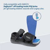 MedSurg™ Post-Op Shoe Large Male Black (683884_CS) 36/CS