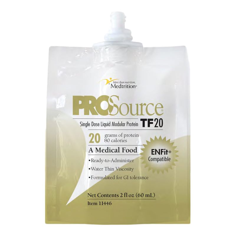 ProSource® TF20 Tube Feeding Formula Unflavored Liquid 60 mL Pouch (1216148_EA) 1/EA