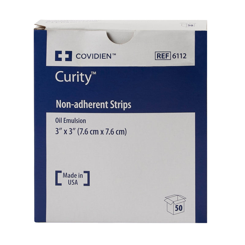 Curity™ Oil Emulsion Impregnated Dressing Square 3 X 3 Inch Sterile (217297_BX) 50/BX