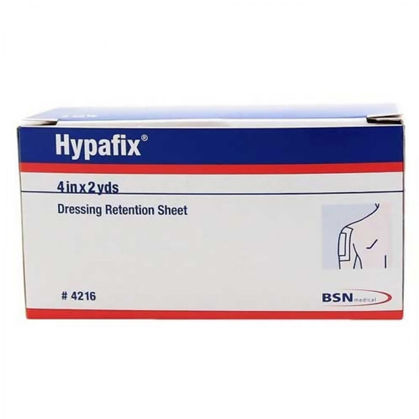 Hypafix® Dressing Retention Tape with Liner White 4 Inch X 2 Yard Nonwoven Polyester NonSterile (1080855_BX) 1/BX