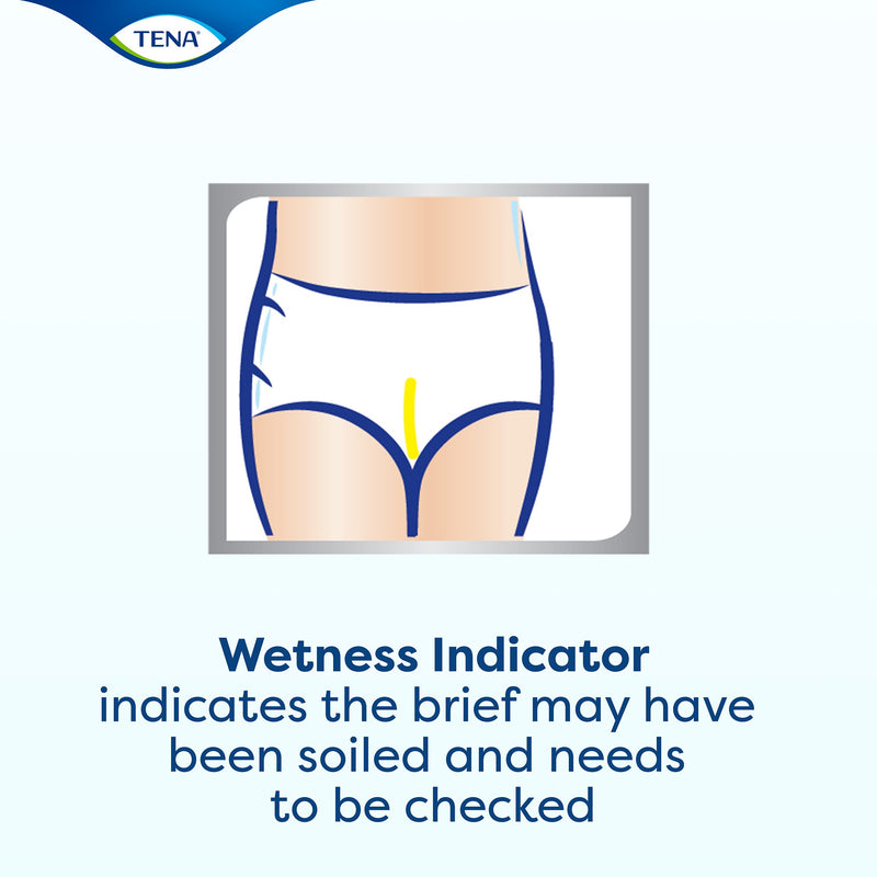 TENA Dry Comfort™ Unisex Adult Incontinence Brief X-Large Disposable Moderate Absorbency (1245726_CS) 80/CS