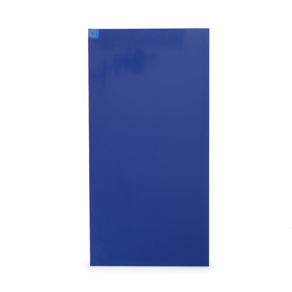 Poly Tack Adhesive Floor Mat 18 x 36 Inch Blue Polyethylene Film (1136475_CS) 120/CS