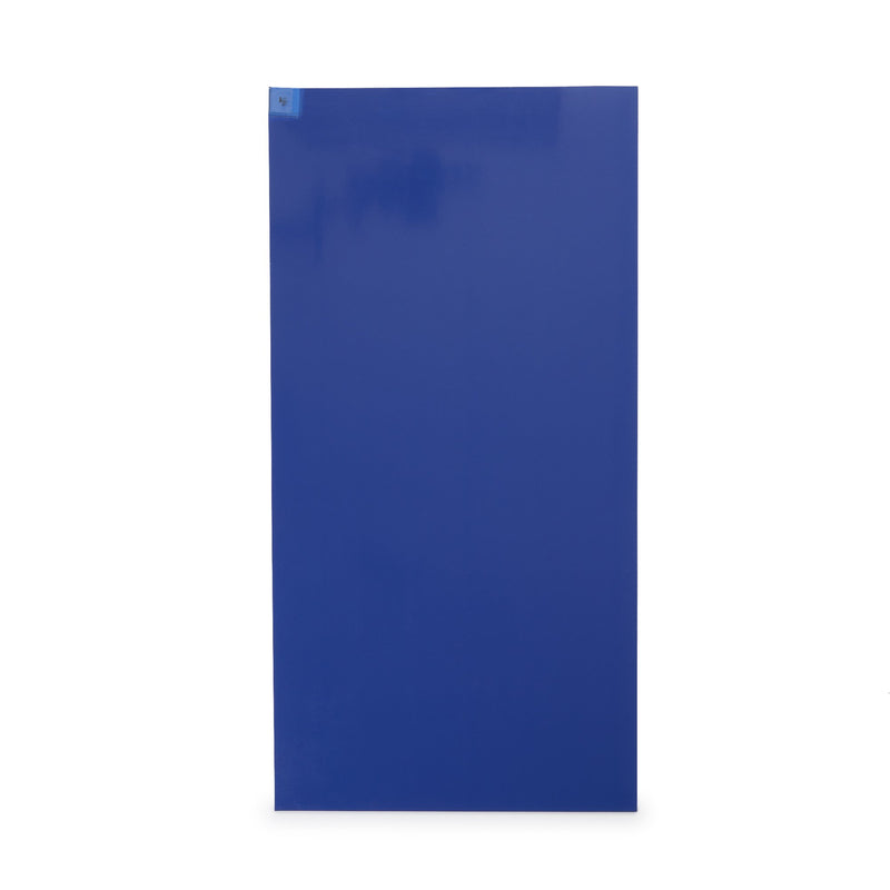 Poly Tack Adhesive Floor Mat 18 x 36 Inch Blue Polyethylene Film (1136475_CS) 120/CS