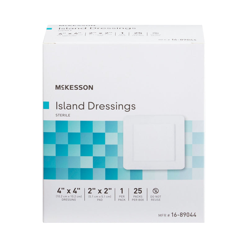 McKesson Island Dressing 4 X 4 Inch Square Sterile (491826_CS) 100/CS