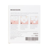 McKesson Hydrocolloid Dressing Waterproof Film Backing 2 X 2 Inch Square Hydrocolloid / Film (882991_CS) 400/CS
