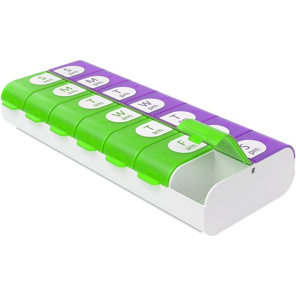 Ezy Dose® Pill Organizer X-Large 7 Day 2 Dose (1010232_EA) 1/EA