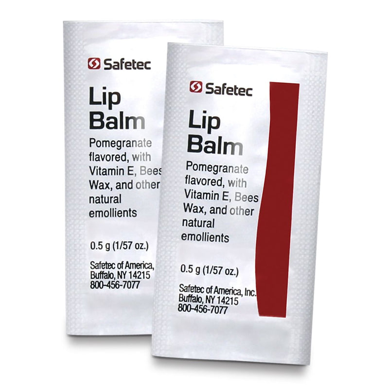 Safetec Lip Balm 0.5 Gram Individual Packet (955092_CS) 1728/CS