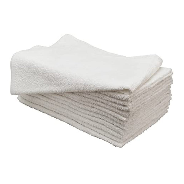 Lew Jan Textile Hand Towel 16 X 27 Inch Cotton White Reusable (1044585_DZ) 12/DZ