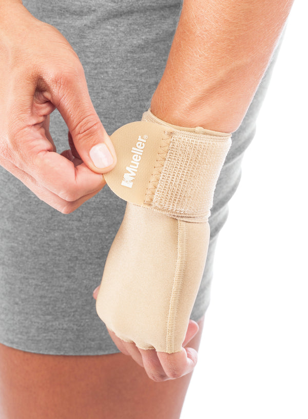 Mueller® Compression & Support Gloves Compression Glove Fingerless Large / X-Large Over-the-Wrist Length Ambidextrous (1141667_EA) 1/EA