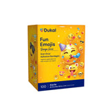 Designer Series with Stat Strip® Technology Adhesive Strip 3/4 X 3 Inch Plastic Rectangle Kid Design (Emoji Fun) Sterile (1052945_BX) 1/BX