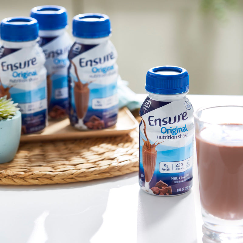 Ensure® Original Shake Oral Supplement Milk Chocolate Flavor Liquid 8 oz. Bottle (649270_CS) 24/CS