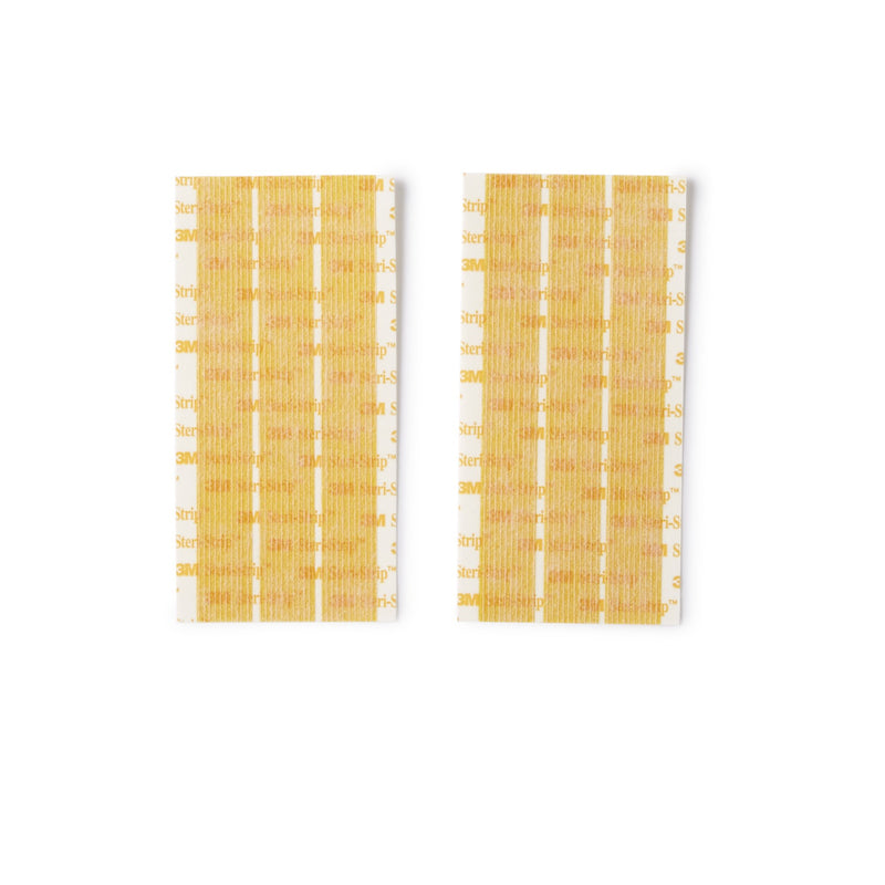 Steri-Strip™ Antimicrobial Antimicrobial Skin Closure Strip 1/2 X 4 Inch Nonwoven Material Reinforced Strip Tan (127107_EA) 1/EA