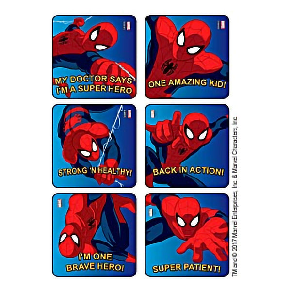 Kids Love Stickers® 90 per Roll Spider-Man Strong n Healthy Sticker 2-1/2 Inch (720224_RL) 1/RL