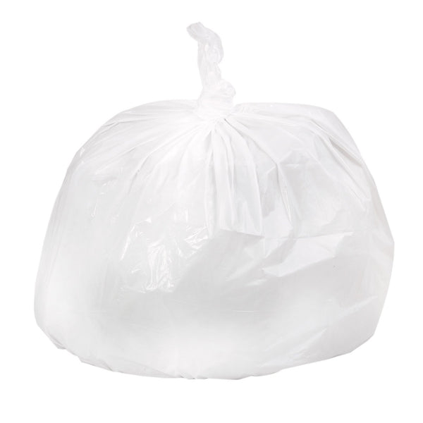 Colonial Bag Tuf Trash Bag 33 gal. White LLDPE 0.75 mil 33 X 39 Inch X-Seal Bottom Coreless Roll (1002823_CS) 150/CS
