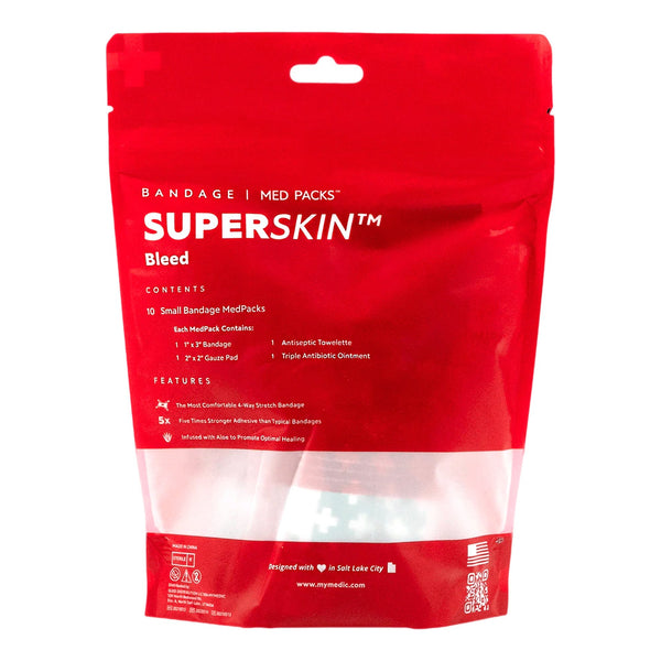 My Medic™ MED PACKS SuperSkin First Aid Kit Plastic Pouch (1207738_EA) 1/EA