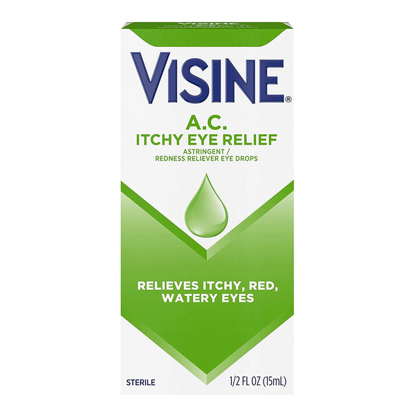 Visine® AC® Irritated Eye Relief 0.5 oz. Eye Drops (677862_CS) 36/CS