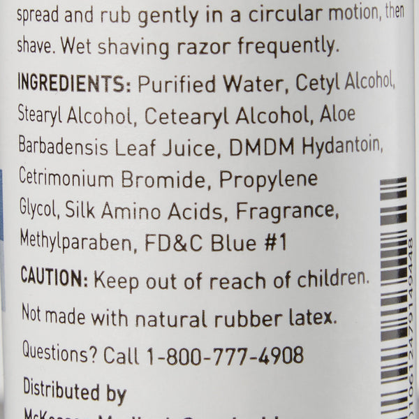 McKesson Shaving Gel Bottle 1.5 oz. (535202_CS) 96/CS