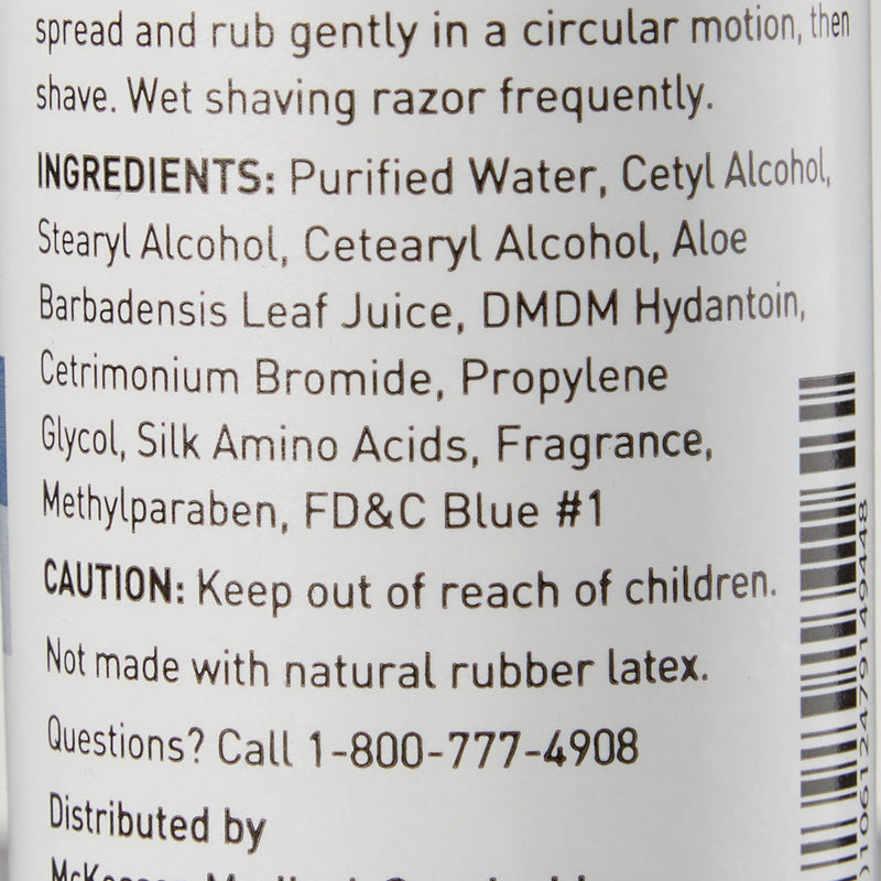 McKesson Shaving Gel Bottle 1.5 oz. (535202_EA) 1/EA