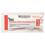 PDI® Impregnated Swabstick 10% Strength Povidone-Iodine Individual Packet NonSterile (188680_PK) 1/PK