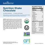 Kate Farms Nutrition Shake Oral Supplement Chocolate Flavor Liquid 11 oz. Carton (1170427_EA) 1/EA