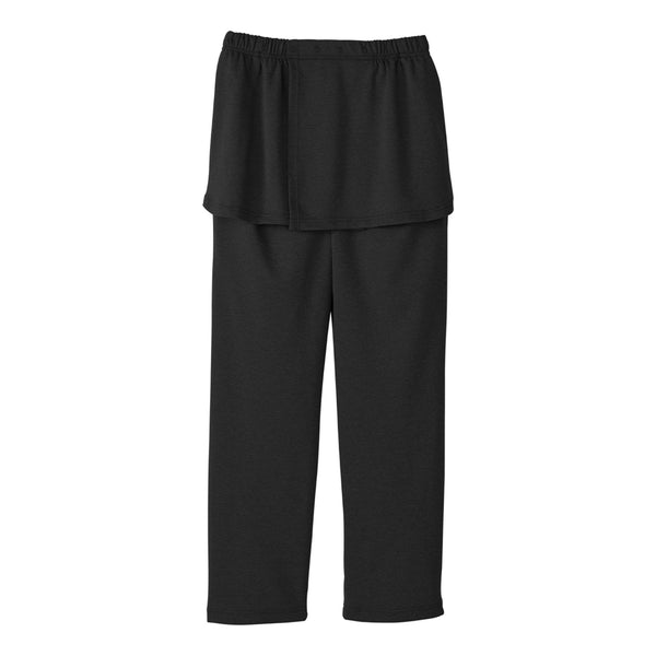 Silverts® Adaptive Pants Back Overlap 3X-Large Black Female (1219553_EA) 1/EA