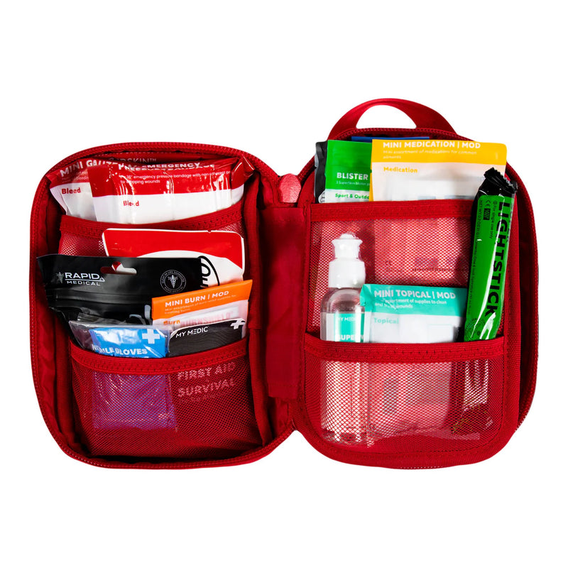 My Medic™ MYFAK Mini Pro First Aid Kit Red Soft Bag (1234447_EA) 1/EA
