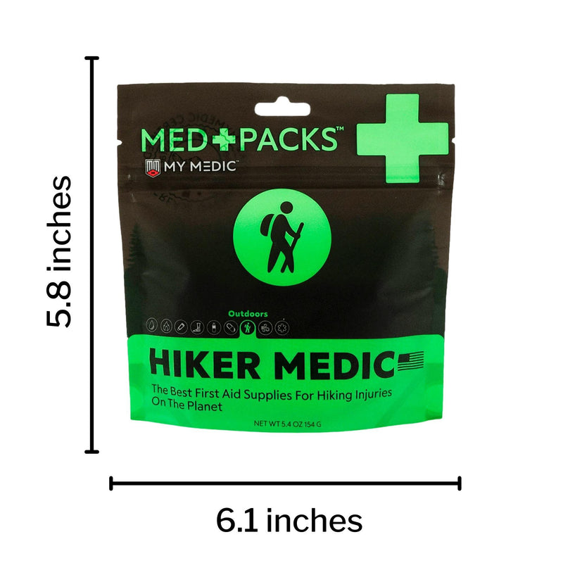My Medic™ MED PACKS Hiker Medic First Aid Kit Plastic Pouch (1207734_EA) 1/EA