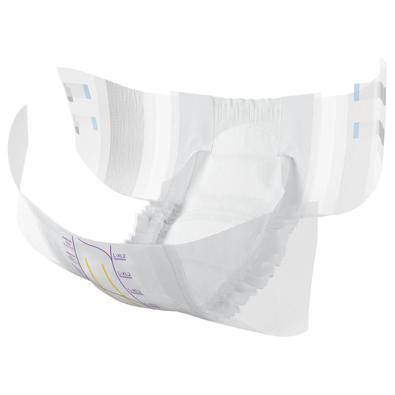 Abena Slip Flexi Fit Unisex Adult Incontinence Brief Large / X-Large Disposable Heavy Absorbency (1246194_CS) 88/CS