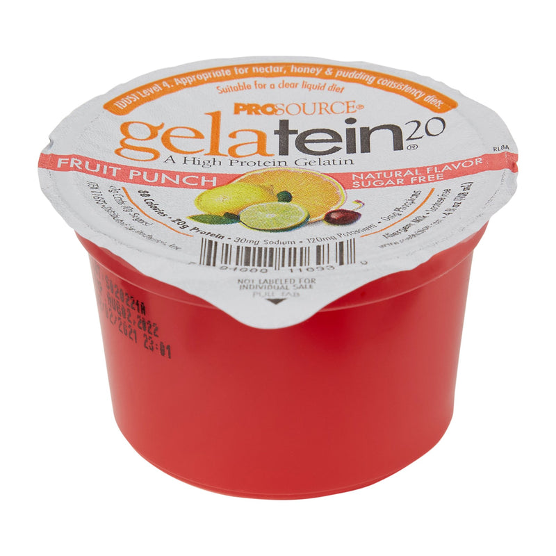 Gelatein® Oral Supplement Fruit Punch Flavor Gel 4 oz. Cup (778508_CS) 36/CS