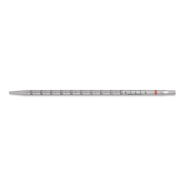 McKesson Serological Pipette 10 mL 0.1 mL Graduation Increments / 2.5 mL Negative Graduations Sterile (1176007_CS) 200/CS