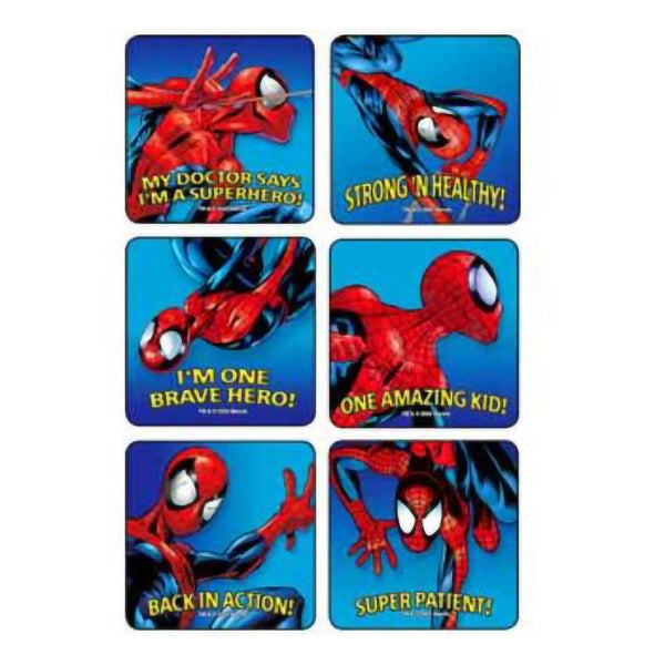 Kids Love Stickers® 90 per Pack Spider-Man Strong n Healthy Sticker 2-1/2 Inch (647767_PK) 1/PK