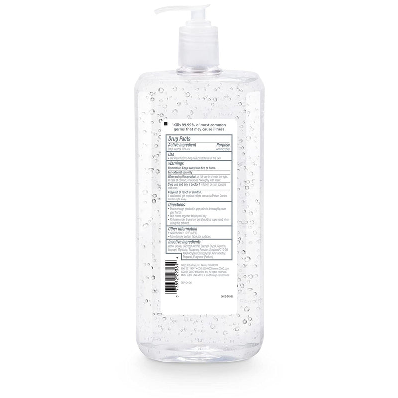 Purell® Advanced Hand Sanitizer 1.5 Liter Ethyl Alcohol Gel Pump Bottle (1215358_CS) 4/CS
