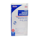Dukal™ Gauze Sponge 4 X 8 Inch 12-Ply Sterile 2 per Pack (1029665_PK) 1/PK