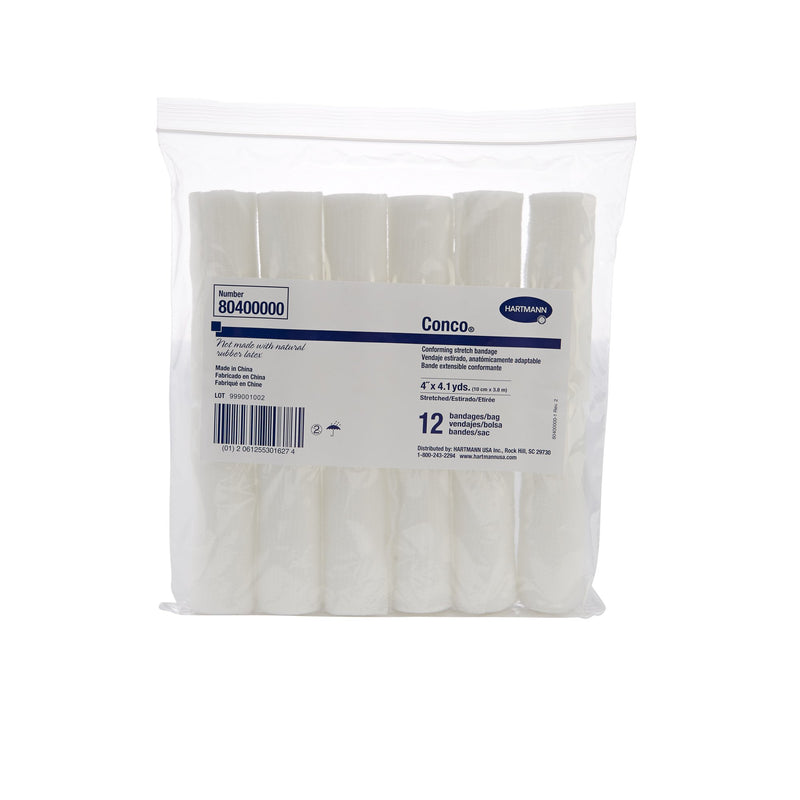 Conco® Conforming Bandage 4 Inch X 4-1/10 Yard 1-Ply NonSterile 12 per Pack (403730_EA) 1/EA