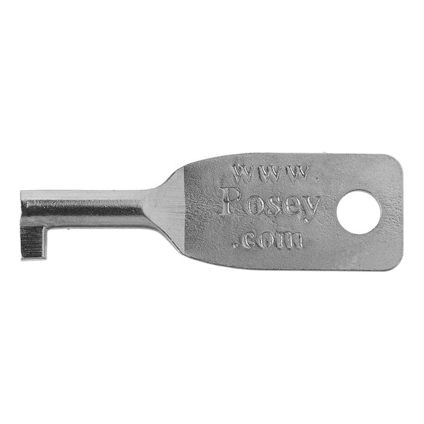 Posey Twice-As-Tough® Replacement Key Silver Key and Tab (47314_EA) 1/EA
