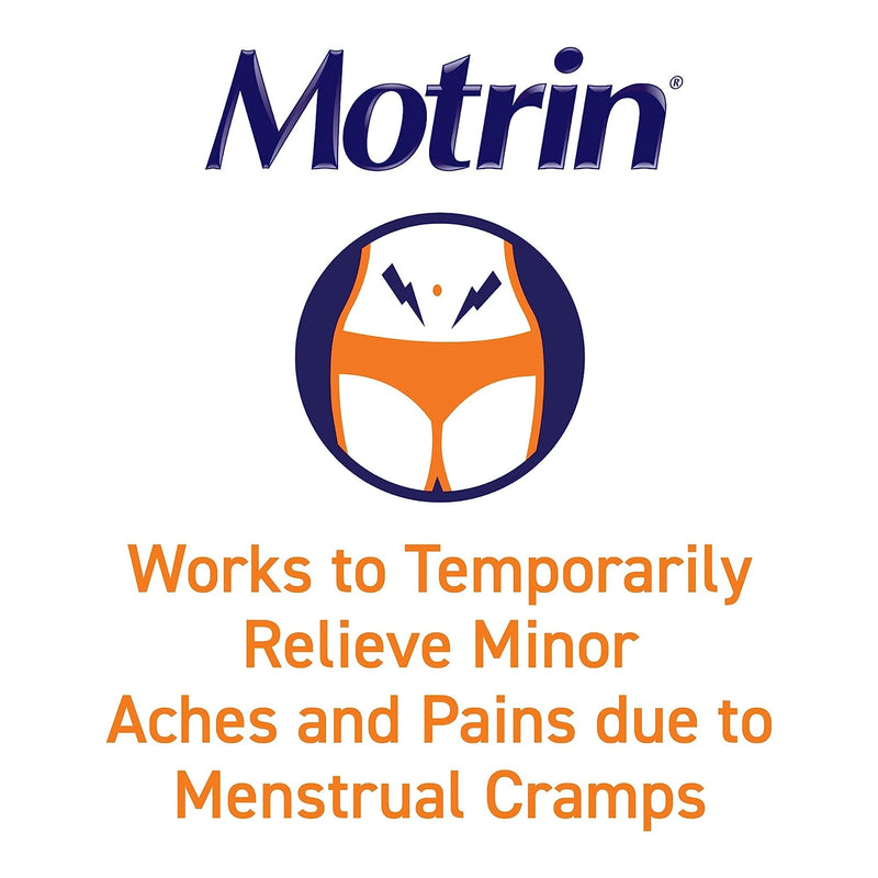Motrin® IB Pain Relief 200 mg Strength Ibuprofen Capsule (1228862_BT) 1/BT