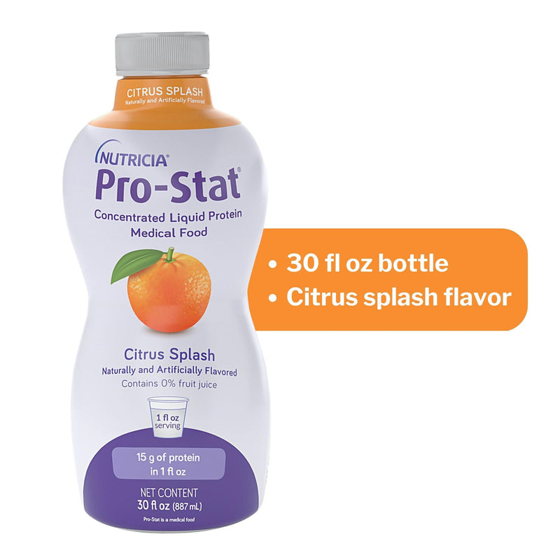 Pro-Stat® Oral Supplement Citrus Splash Flavor Liquid 30 oz. Bottle (534275_CS) 6/CS