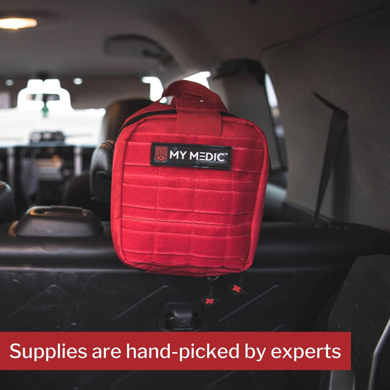 My Medic™ MYFAK Pro First Aid Kit Red Nylon Bag (1207716_EA) 1/EA