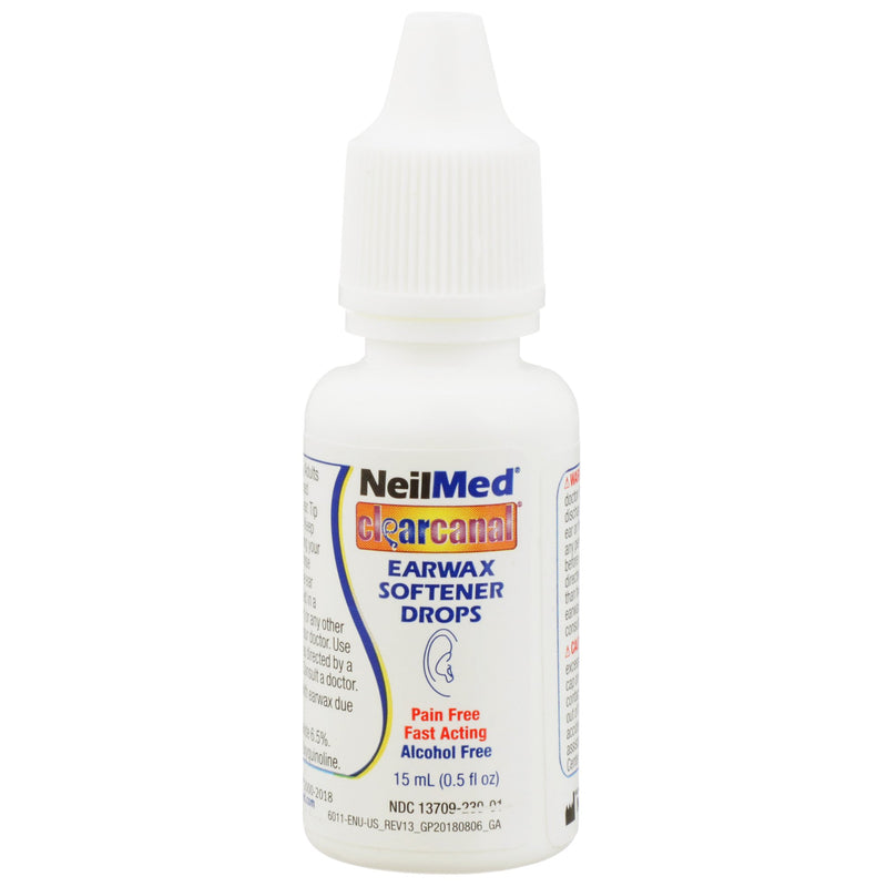 NeilMed® Ear Wax Remover 0.5 oz. Otic Drops 6.5% Strength Carbamide Peroxide (1129811_EA) 1/EA
