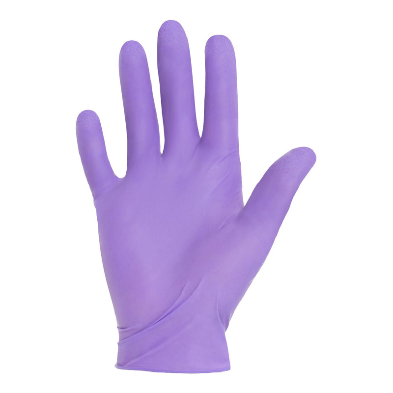 Purple Nitrile® Exam Glove Medium Sterile Single Nitrile Standard Cuff Length Textured Fingertips Purple Chemo Tested (407600_EA) 1/EA