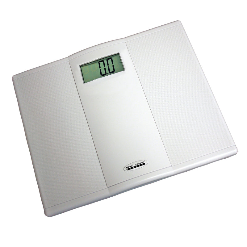 Health O Meter® Floor Scale Digital Display 400 lbs. / 181 kg Capacity White Battery Operated (938699_CS) 2/CS