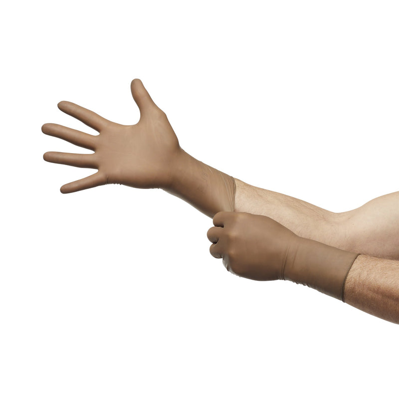 ENCORE® Latex Micro Surgical Glove Size 7.5 Sterile Latex Standard Cuff Length Micro-Textured Brown Chemo Tested (362178_CS) 200/CS