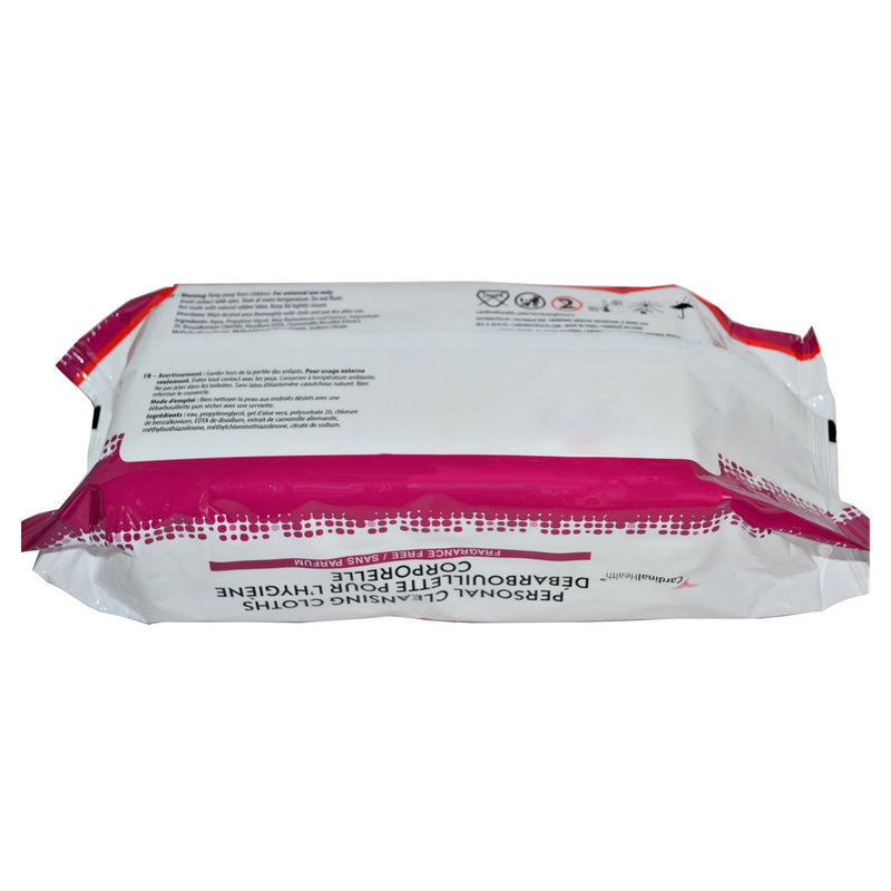 Cardinal Health™ Personal Cleansing Wipe Soft Pack Unscented 64 Count (1117288_CS) 768/CS
