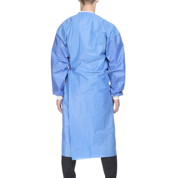 Astound® Non-Reinforced Surgical Gown with Towel X-Large Blue Sterile AAMI Level 3 Disposable (273638_EA) 1/EA