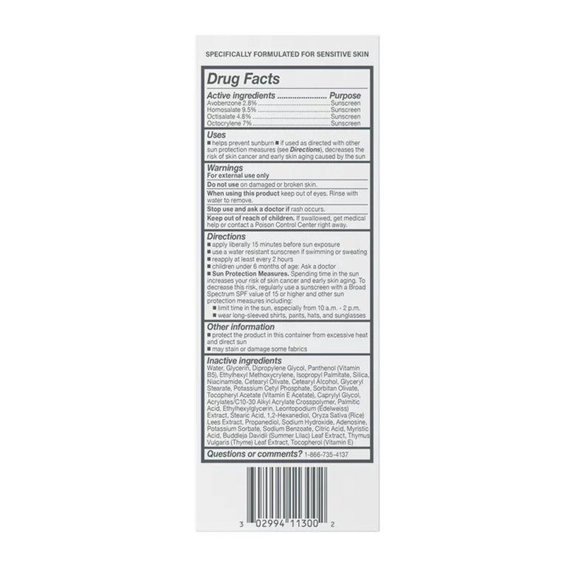Cetaphil® Daily Oil-Free Facial Moisturizer with Sunscreen 3 oz. Pump Bottle Unscented Lotion (1230046_EA) 1/EA