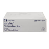 Vaseline® Petrolatum Impregnated Dressing Rectangle 3 X 9 Inch Sterile (32733_EA) 1/EA