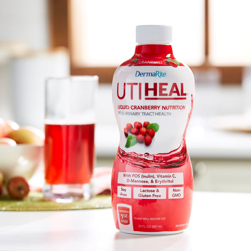 UTIHeal™ Oral Supplement Cranberry Flavor Liquid 30 oz. Bottle (956942_CS) 4/CS