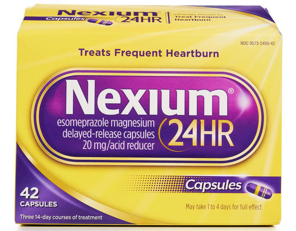 Nexium 24 HR Antacid 20 mg Capsule 42 Capsules (1108764_CT) 42/CT