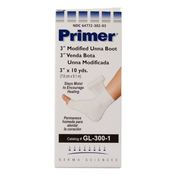 Primer® Unna Boot Zinc Oxide 3 Inch X 10 Yard (196999_EA) 1/EA